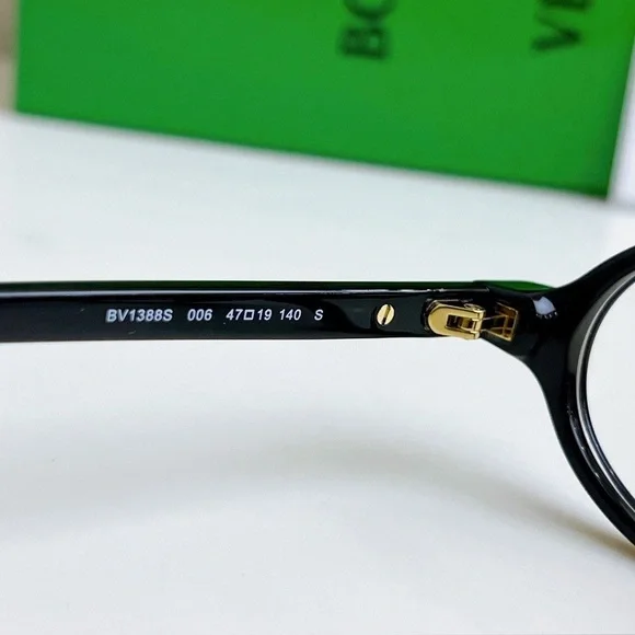 Bottega Veneta Black Eyeglasses